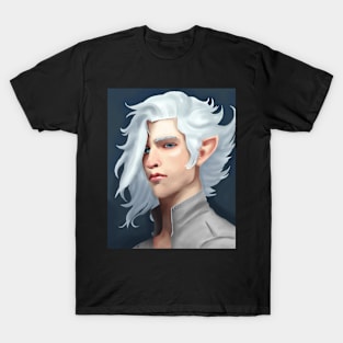 Portrait of a Male Light Elf T-Shirt